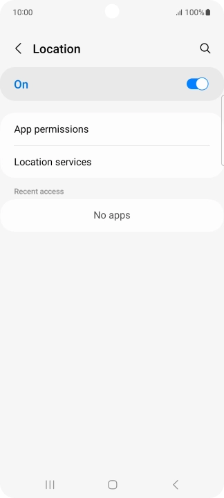 Press App permissions.