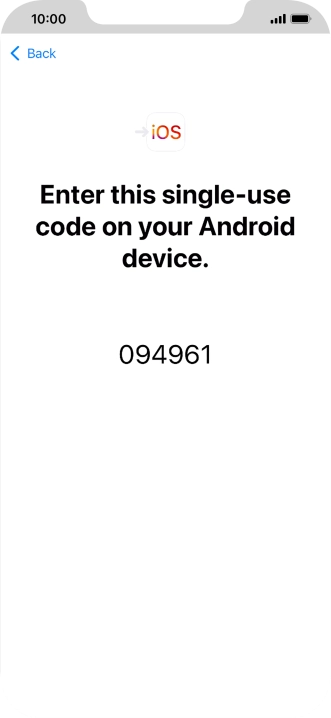 Follow the instructions on the screen and in the 