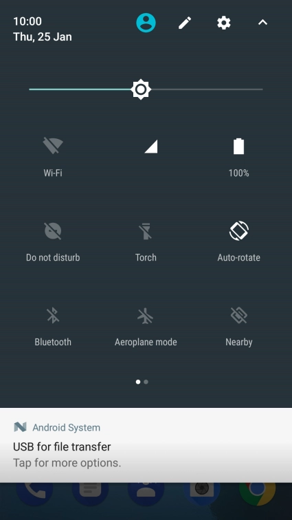 Press Tap for more options..