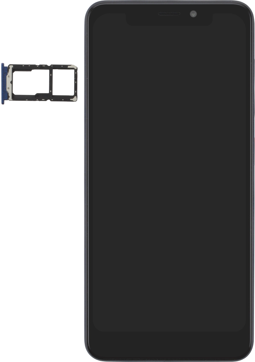 Turn your SIM so the angled corner of the SIM matches the angled corner of the SIM holder.