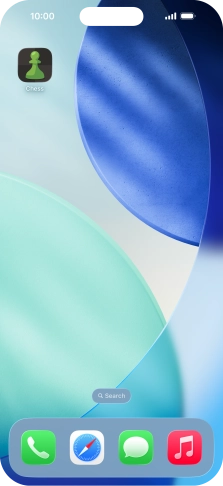 Press and hold the required app.