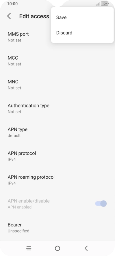 Press Save. Press Save.