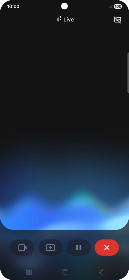 Talk to Gemini about the required topic.