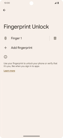 Press arrow left twice.