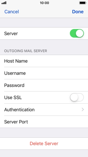 Press Authentication.