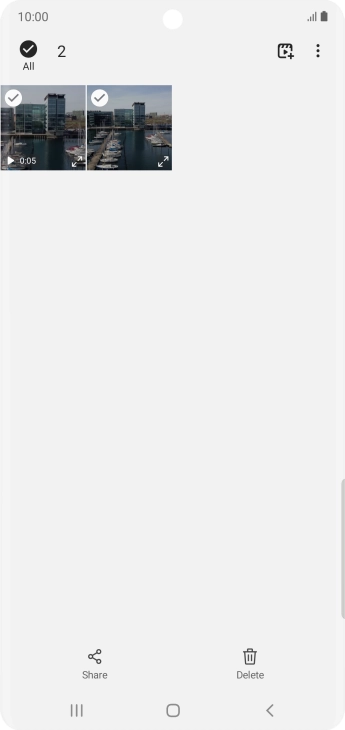 Press Share. Press Share.