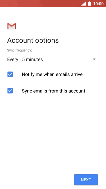 Press the drop down list below 