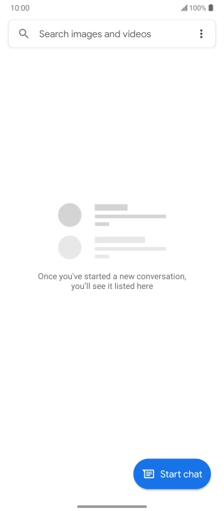 Press the new message icon.