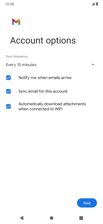 Press the drop down list below 
