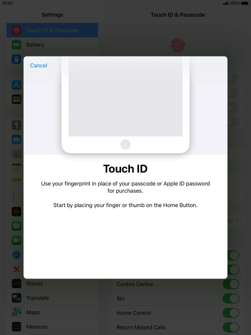 Press follow screen instructions. If you haven't previously selected a lock code, key in a code of your own choice twice. Press follow screen instructions. If you haven't previously selected a lock code, key in a code of your own choice twice.