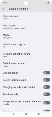 Press Phone ringtone.