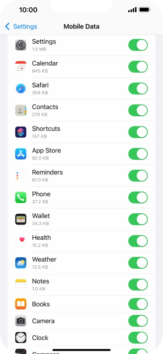 Slide your finger upwards starting from the bottom of the screen to return to the home screen.