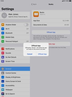 Press Offload App. Press Offload App.