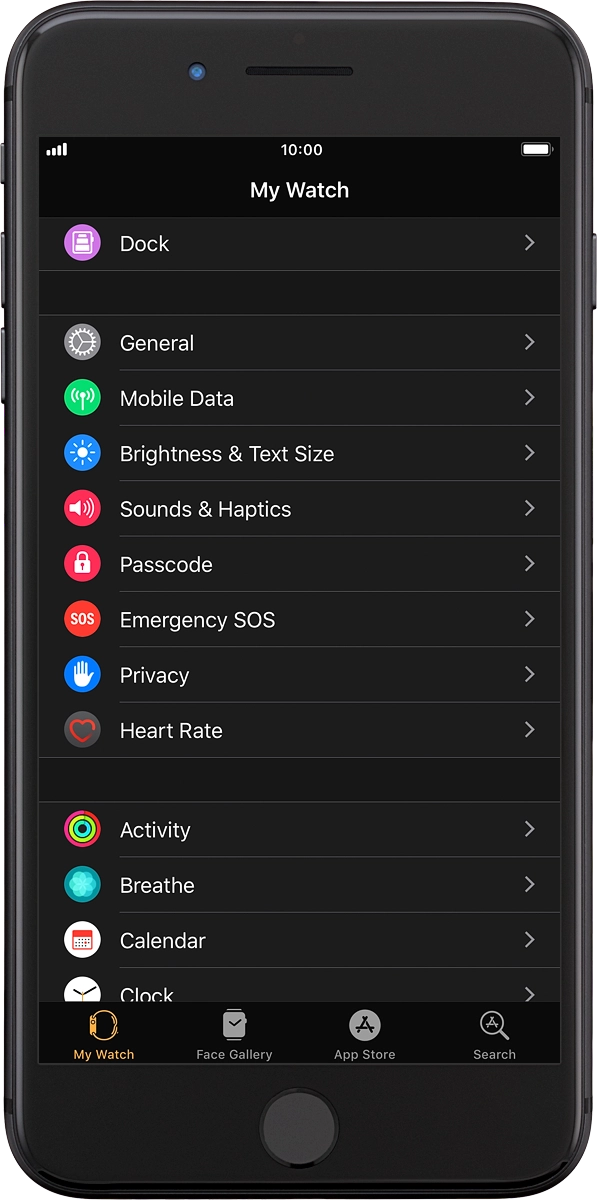 On your phone: Press Mobile Data.