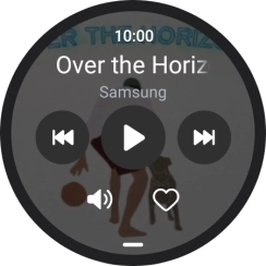 Slide your finger upwards starting from the bottom of the screen.