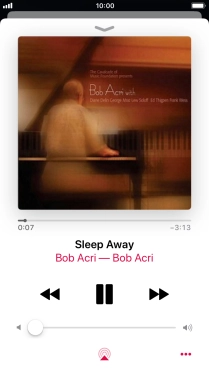 Press arrow right to go to the next audio file.