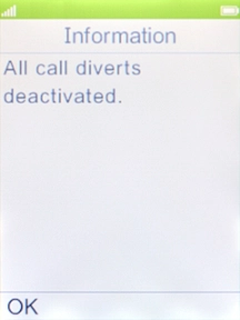 Press the Navigation key. Press the Navigation key.