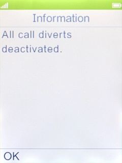 Press the Navigation key. Press the Navigation key.