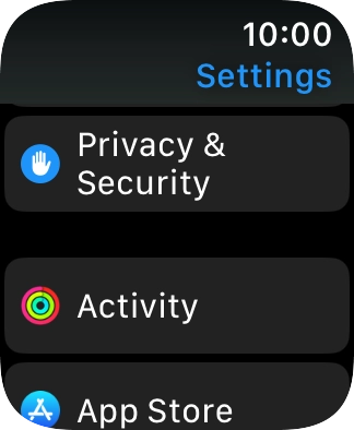 Press Privacy & Security.