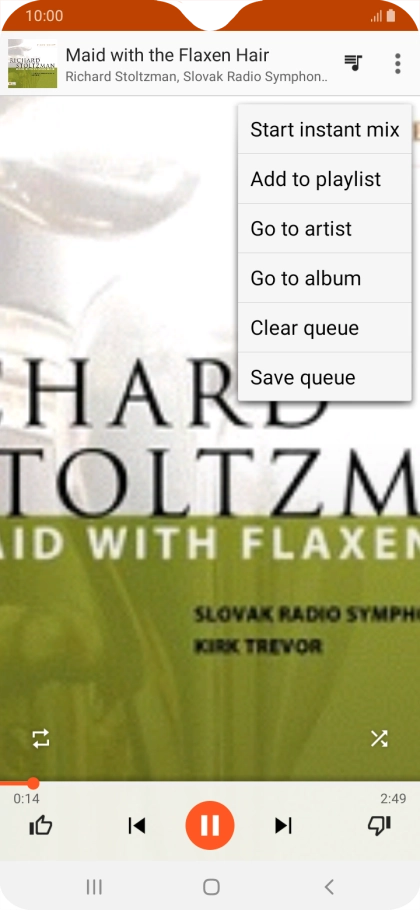 Press Add to playlist.