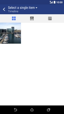 Press the required picture.