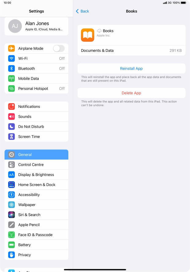 Slide your finger upwards starting from the bottom of the screen to return to the home screen.
