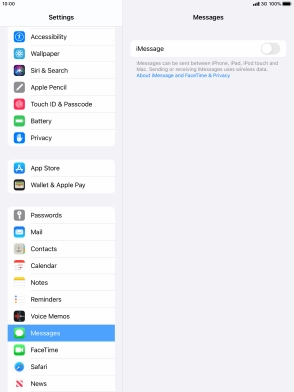 Press the indicator next to Press the indicator next to