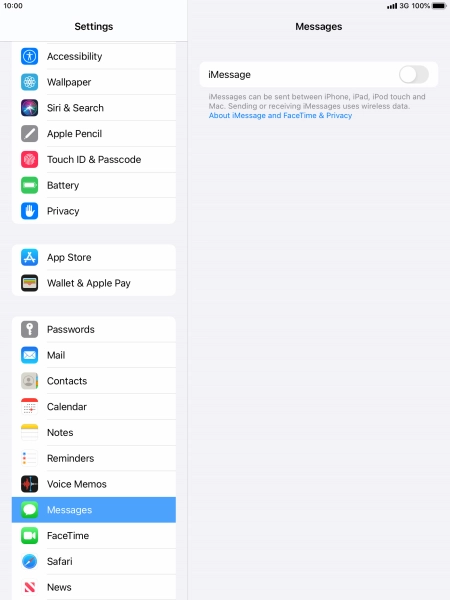 Press the indicator next to Press the indicator next to