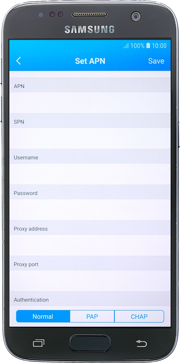 On your phone: Press PAP.