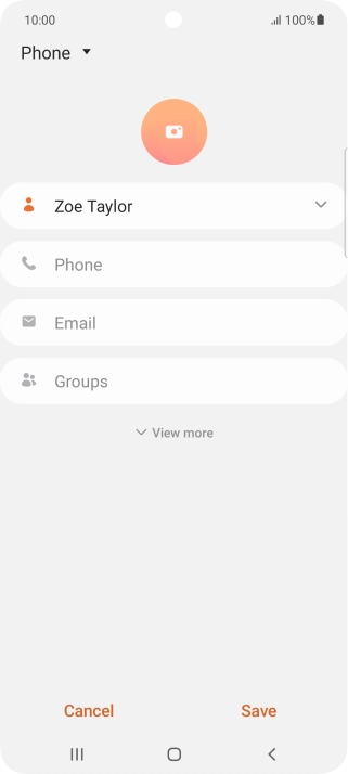 Press Phone and key in the required phone number.