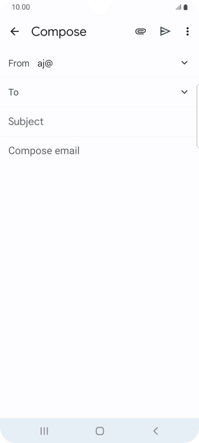 Press the field next to 