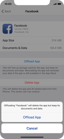 Press Offload App.