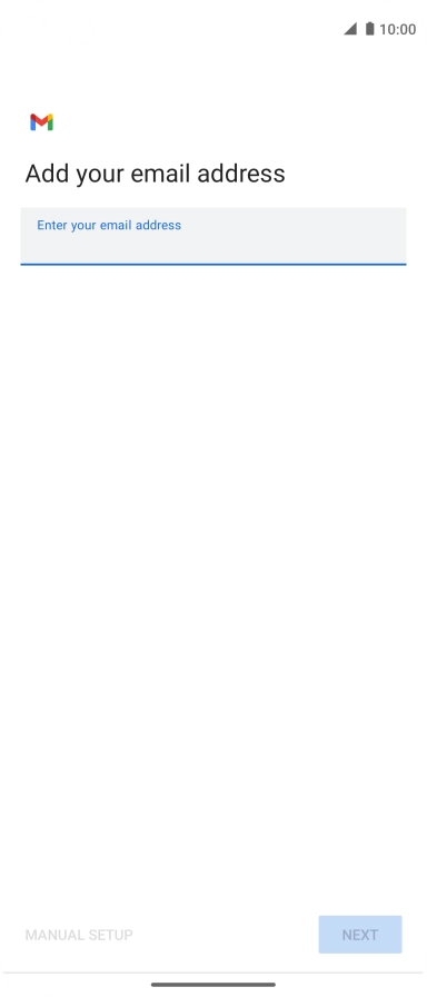 Press the field below 