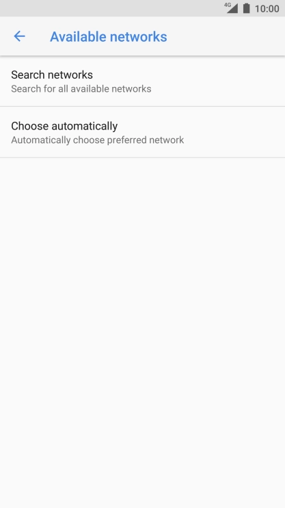 Press Choose automatically.