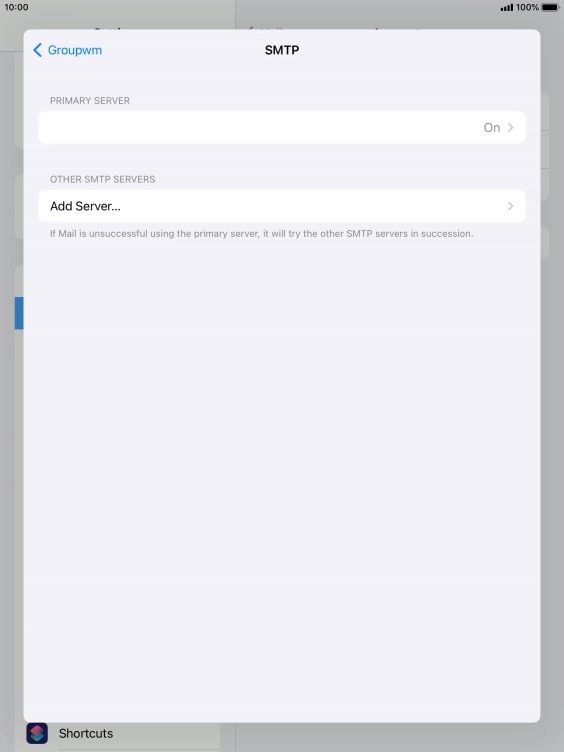 Press the field below Press the field below