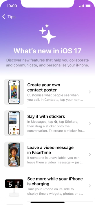 Slide your finger upwards starting from the bottom of the screen to return to the home screen.