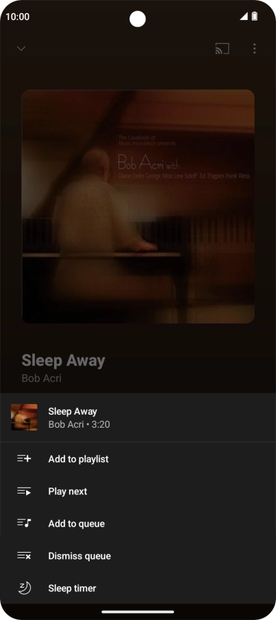 Press the add icon. Press the add icon.