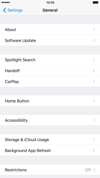 Press Software Update. If a new software version is available, it's displayed. Follow the instructions on the screen to update the phone software.