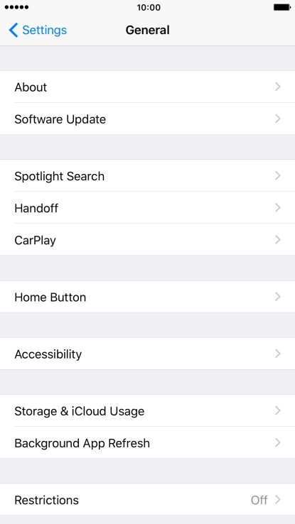 Press Software Update. If a new software version is available, it's displayed. Follow the instructions on the screen to update the phone software.