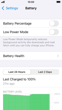 Press Battery Health.