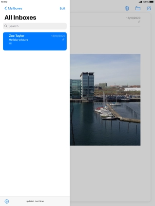 Press arrow left. Press arrow left.