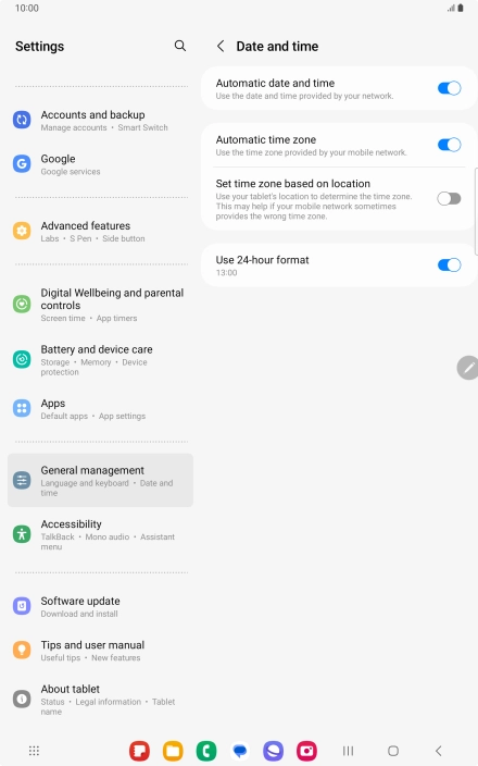 Press the Home key to return to the home screen. Press the Home key to return to the home screen.