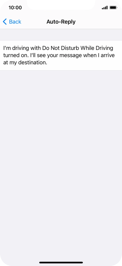 Slide your finger upwards starting from the bottom of the screen to return to the home screen.