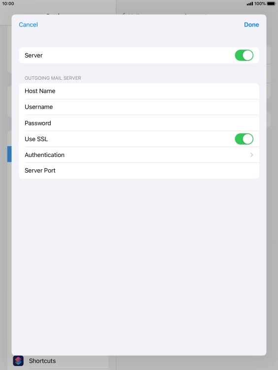 Press the indicator next to Press the indicator next to