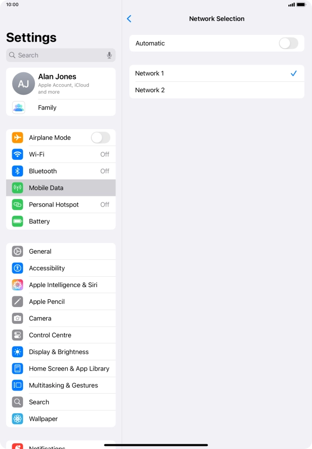 Slide your finger upwards starting from the bottom of the screen to return to the home screen.