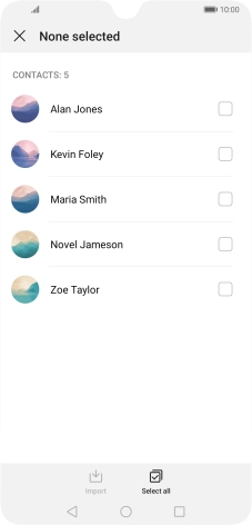 Press Select all.