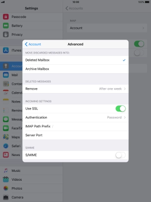 Press the indicator next to Press the indicator next to