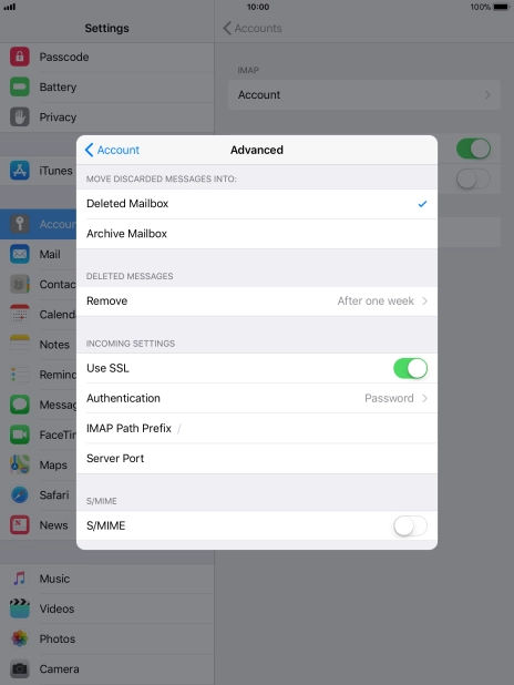 Press the indicator next to Press the indicator next to