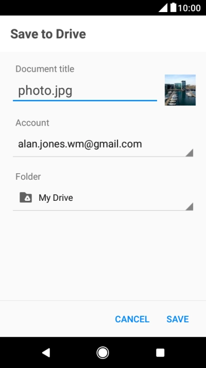 Press the drop down list below 