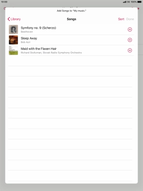 Go to the required category and press the required audio file. Go to the required category and press the required audio file.